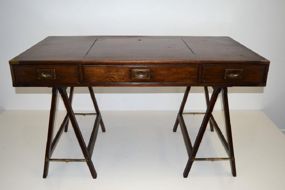 English 19th C Campaign Desk (1 of 6)