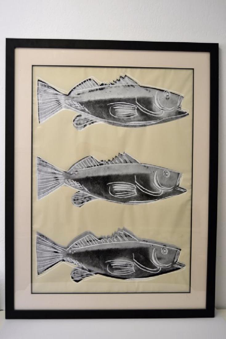 Andy Warhol " Fish"  Screenprint (1 of 7)