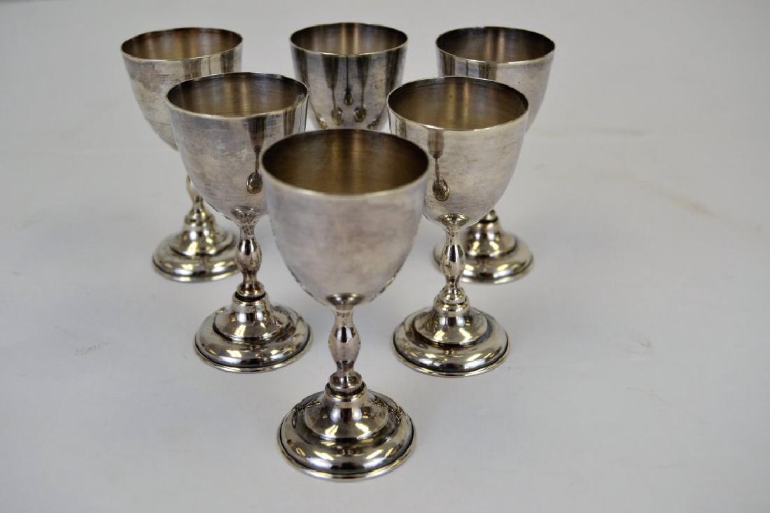 Sterling Silver Cordials Set of Six (1 of 3)