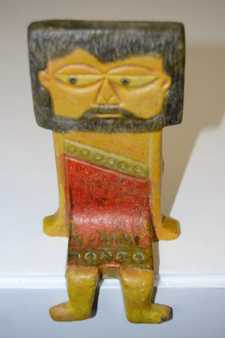 Fantoni Ceramic Shelf Sitter - Signed (1 of 3)