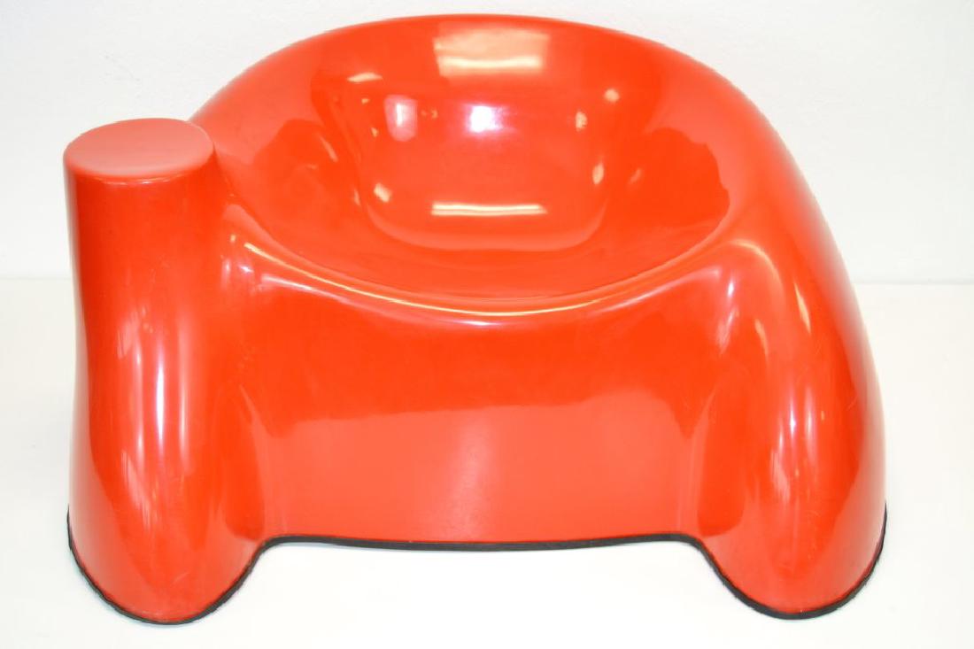 Wendell Castle Red "Molar" Chair (1 of 6)