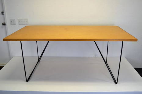 Luther Conover Table Desk: 29 in Height - 37 in X 69 in