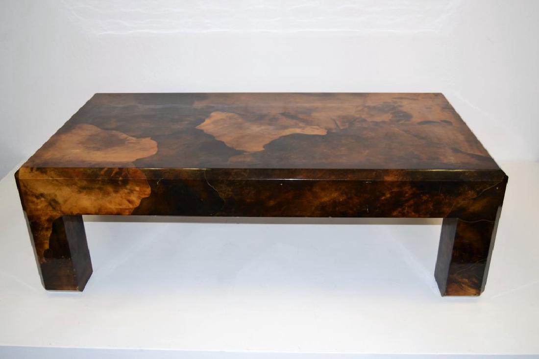 Karl Springer Goat Skin Cocktail Table (1 of 7)