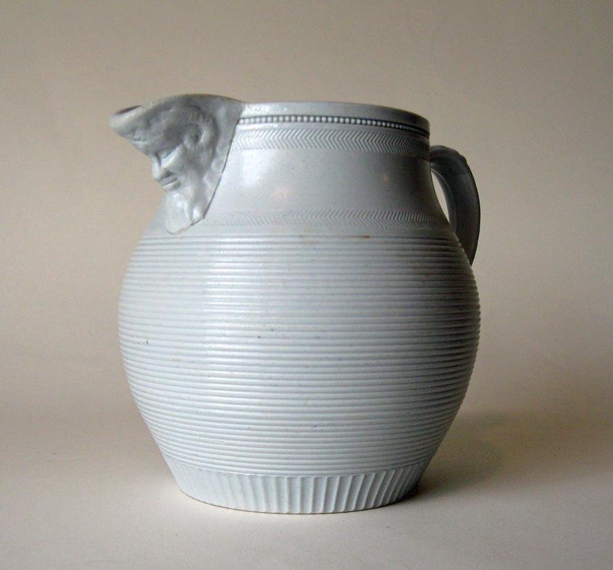 Minton's salt glaze pitcher, 5.25 inches tall.: Minton's salt glaze pitcher, 5.25 inches tall. Condition: good.
