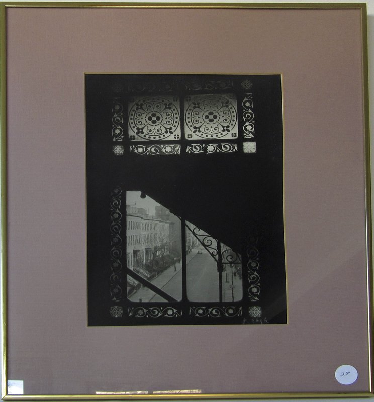 Arnold Eagle photograph, New York scene. 11.5 by 8.75 (1 of 1)