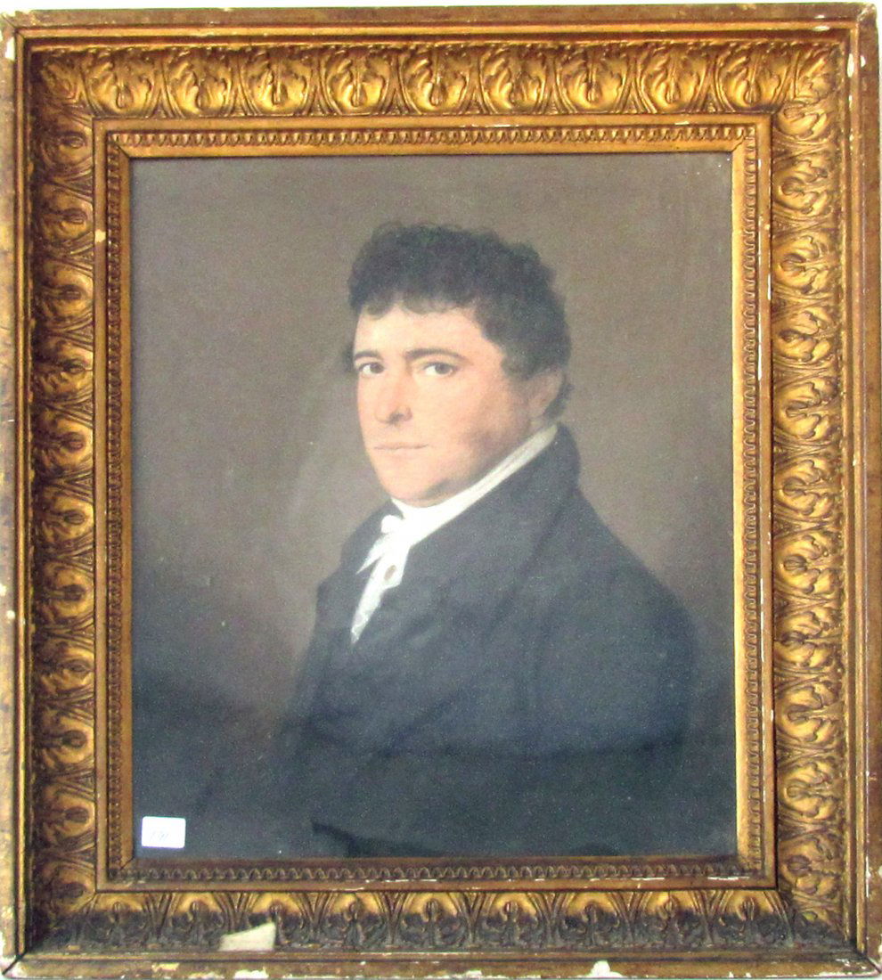Early 19th century pastel portrait of a gentleman, 15 (1 of 1)