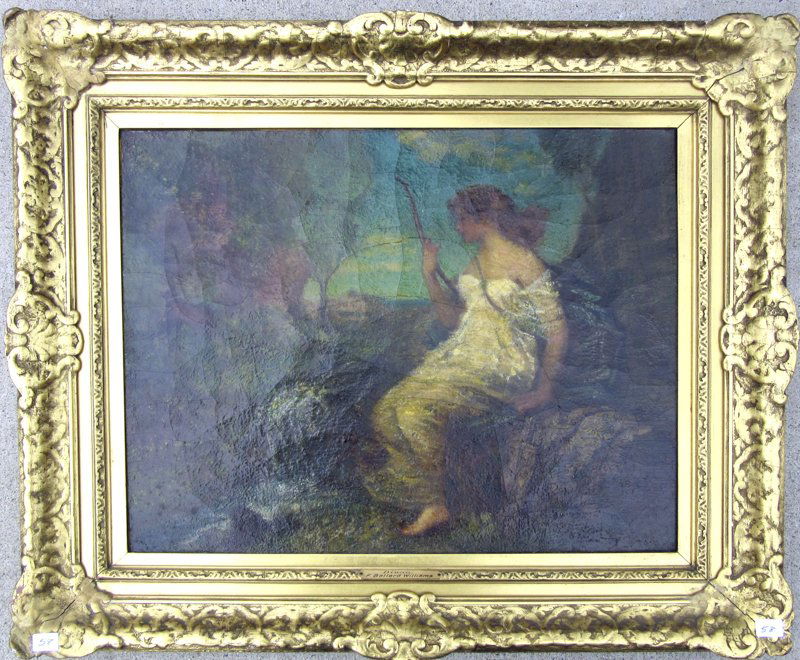 Frederick Ballard Williams oil on canvas Diana in a (1 of 3)