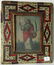 18th century Santos oil in period carved ivory and