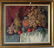 Genevieve Wilhelm oil on board floral still life, 28 by