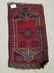 Old Oriental Turkish Yastic scatter rug, 36 by 18