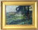 Fredrick Judd Waugh oil on board wooded landscape, 12