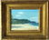 Henry Curtis Ahl oil on board, "Bahamas Beach," 8 by 10