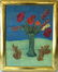 Attributed to Samuel Rothbort oil on board floral still