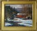 *John Terelak oil on canvas, "Covered Bridge,