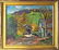 Antonio Cirino oil on board, "The Covered Bridge,” 18