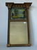 Antique Federal mirror with reverse glass painted