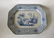 "Singanese," English transfer printed platter, 14 y