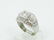 0.35ctw VS2-SI1/G-H Diamond & 14K WG 13mm Ring