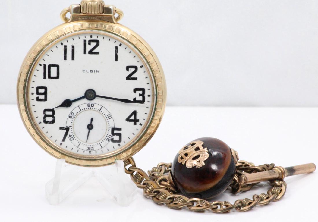 1923 Elgin 21 Jewel Open Face Pocket Watch (1 of 4)