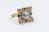 Karl Faberge 18K & Plat 2.30ct Diamond Ring - 8
