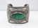 Navajo Green Turquoise & Sterling Silver Cuff