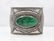 Navajo Green Turquoise & Sterling Silver Cuff - 2