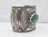 Navajo Green Turquoise & Sterling Silver Cuff - 5