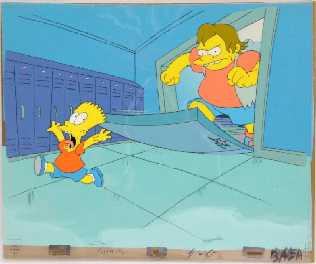 1990 Simpson's Sequential Key Cel Art SEASON 1 (1 of 3)