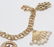 Solid 14K Yellow Gold 7" (6) Charm Bracelet - 4