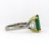 3.96ct Emerald, 0.65ctw Diam., Plat. & 18K Ring - 3
