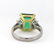 3.96ct Emerald, 0.65ctw Diam., Plat. & 18K Ring - 4