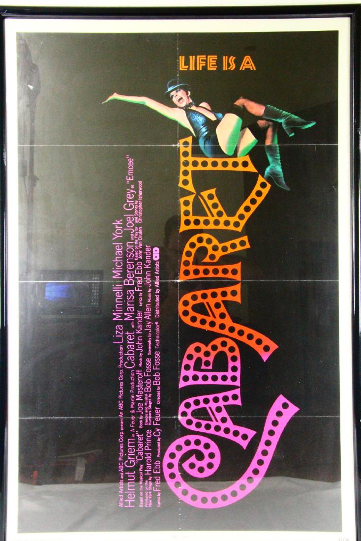 Liza Minnelli Framed Cabaret Orig. Movie Poster (1 of 2)
