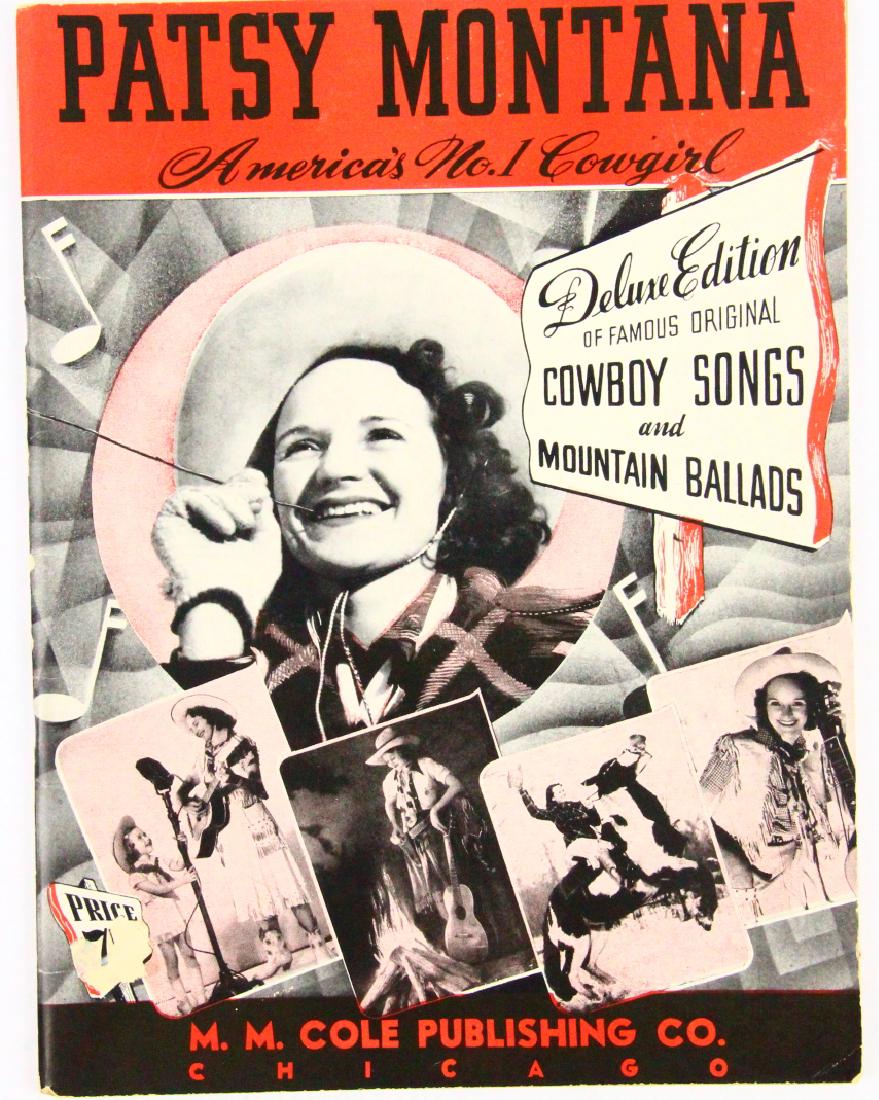 1941 "Patsy Montana Famous Original Cowboy Songs" (1 of 3)