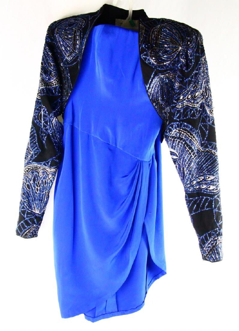 Susan Blakely Screenworn Satin Dress/Cover W/COA (1 of 6)