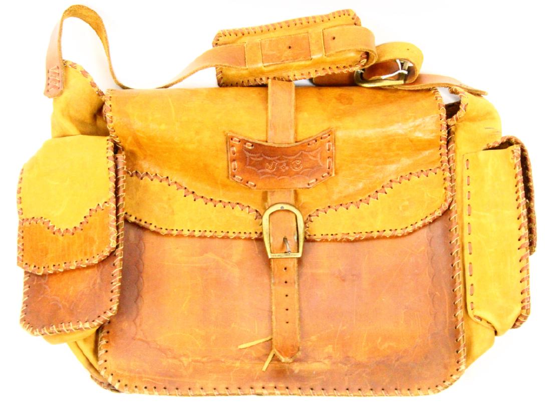 Jessi Colter Custom Made Leather Saddlebag W/COA (1 of 7)