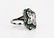2ct Diamond Solitaire Plat Ring W/1.5ctw Accents - 3