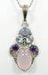 Sajen Sterling Silver & Multi Gemstone Pendant - 2