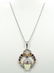 Sajen Sterling & Carved Stone Goddess Pendant