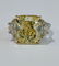 10ct VS2 Fancy Yellow GIA Diam. in Platinum Ring - 4