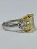 10ct VS2 Fancy Yellow GIA Diam. in Platinum Ring - 6