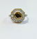 1.3ct SI2 Fancy Yellow-Brown GIA Diam. Plat. Ring - 2