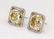 11ctw GIA Yellow Diam., 1ctw Diam/Plat. Earrings - 3