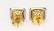 11ctw GIA Yellow Diam., 1ctw Diam/Plat. Earrings - 4