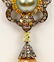 5.5ctw Diamond,12mm-14mm South Sea Pearl Strand - 6