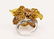 5ctw VS1-VS2 Yellow & Brown Diamond 18K Ring - 4