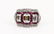 2.55ctw Diamond, 1.00ctw Ruby & Platinum Ring
