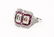2.55ctw Diamond, 1.00ctw Ruby & Platinum Ring - 2