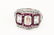 2.55ctw Diamond, 1.00ctw Ruby & Platinum Ring - 5