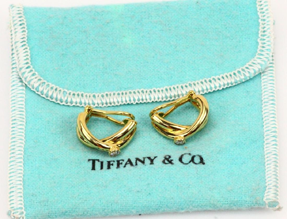 Tiffany & Co. Paloma Picasso 18K Diamond Earrings (1 of 7)