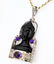 Sajen Sterling Silver Obsidian Goddess Pendant - 2